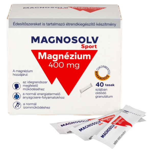 Magnosolv Sport 400 mg granulátum 40 db - Kép 4