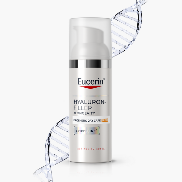 Eucerin Hyaluron-Filler + Longevity Epigenetic Nappali arcápoló SPF30 50ml - Kép 1