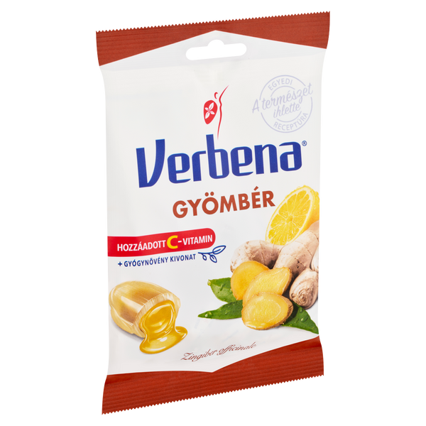 Verbena Gyömbér cukorka 60g - Kép 1