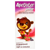 Apetister Junior oldat málna-feketeribizli 100ml - Kép