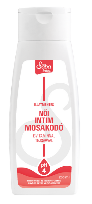 Sába Intim Női illatmentes mosakodó 250ml kép