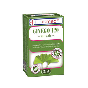 Biomed Ginkgo 120 kapszula 30 db kép