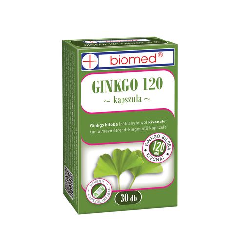 Biomed Ginkgo 120 kapszula 30 db - Kép