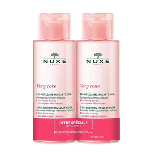 NUXE Very Rose micellás víz 3in1 normál bőrre DUO 2x400ml kép
