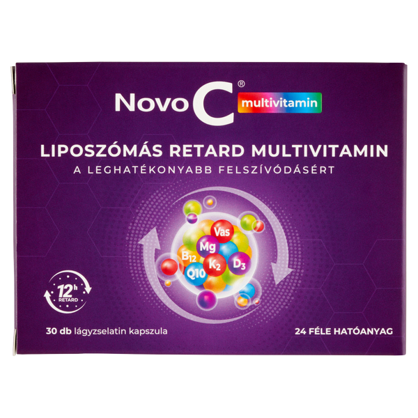 Novo C Multivitamin liposzómás retard multivitamin kapszula 30 db - Kép 5