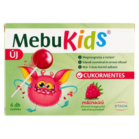 MebuKids nyalóka málna 6 db - Kép
