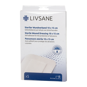 LIVSANE steril sebpárna 10cm x 15cm 5 db kép