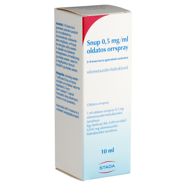 Snup 0,5 mg/ml oldatos orrspray 10ml - Kép 1