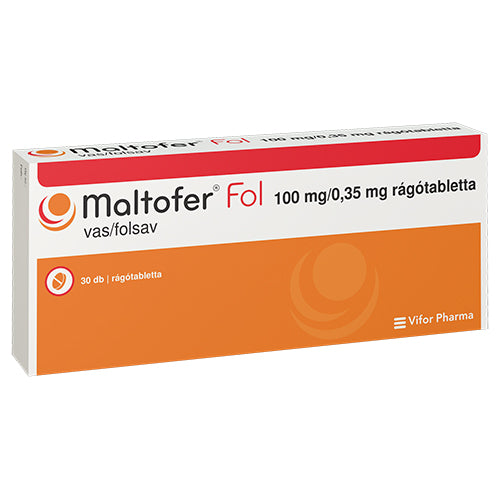 Maltofer Fol 100 mg/0,35 mg rágótabletta 30 db - Kép 1