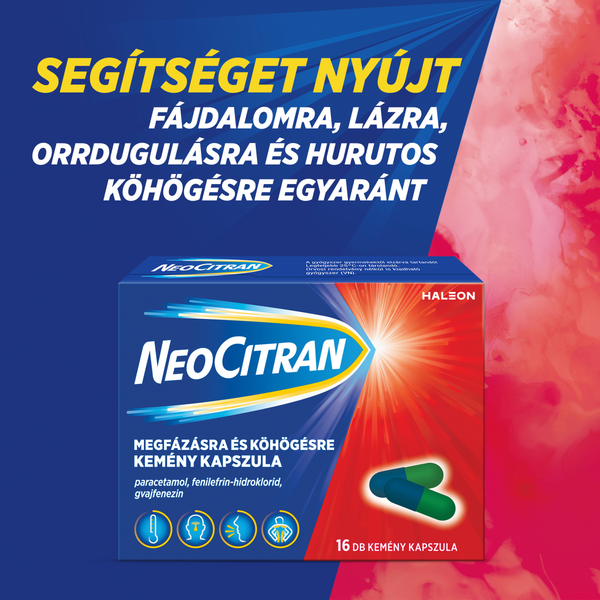 Neo Citran megfázásra/köhögésre kapszula 16 db - Kép 12