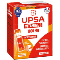 UPSA Vitality 1000 mg C-vitamin étrend-kiegészítő por 10 db - Kép