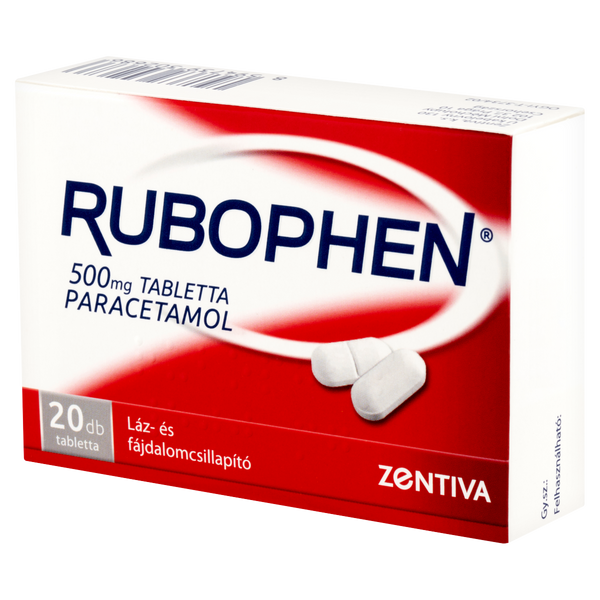 Rubophen 500 mg tabletta 20 db - Kép 2