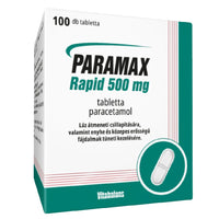 Paramax Rapid 500 mg tabletta 100 db - Kép