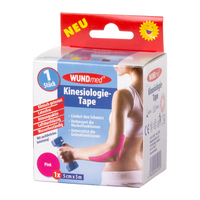 Wundmed Kinesio Tape 5cmx5m rózsaszín kineziológiai tapasz 1 db - Kép