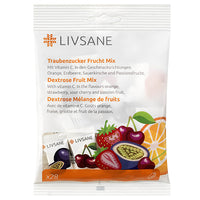 LIVSANE Dextrose Fruit Max C rágótabletta 28 db - Kép