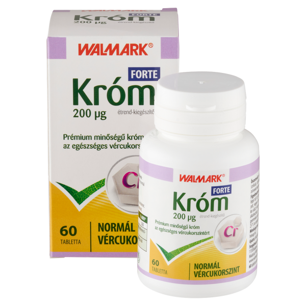 Walmark Króm Forte 200 mcg tabletta 60 db - Kép 1