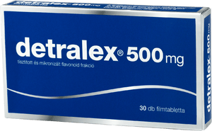 Detralex 500 mg filmtabletta 180 db kép