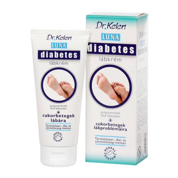 Dr.Kelen Luna diabetes lábkrém 100ml - Kép