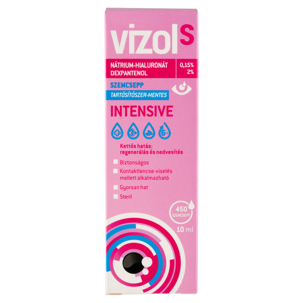 Vizol S Intensive szemcsepp 10ml - Kép 2