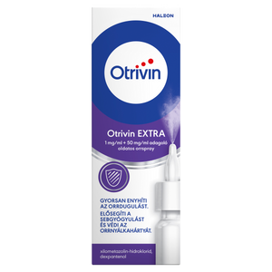 Otrivin Extra 1mg + 50mg/ml adagoló oldatos orrspray 10ml kép