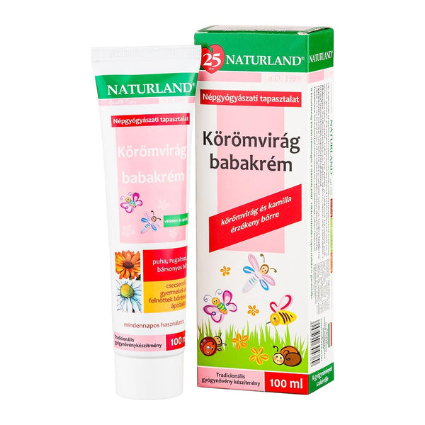 NATURLAND Körömvirág babakrém 100 ml - Kép 1