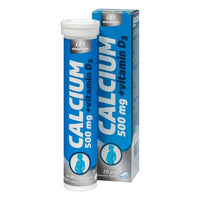 VitaPlus Calcium 500 mg+D3-vitamin pezsgőtabletta 20 db (Innopharm) - Kép