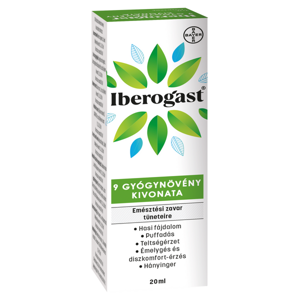 Iberogast emésztési panaszok széles spektrumára 20ml - Kép 2