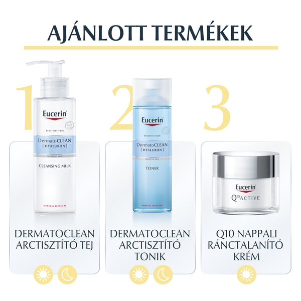 Eucerin Q10 ACTIVE Ránctalanító nappali arckrém száraz bőrre 50ml - Kép 2