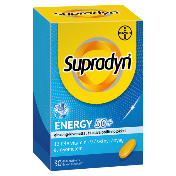 Supradyn Energy 50+ filmtabletta 30 db - Kép 1