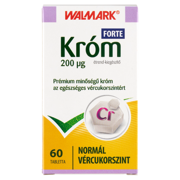 Walmark Króm Forte 200 mcg tabletta 60 db - Kép 2