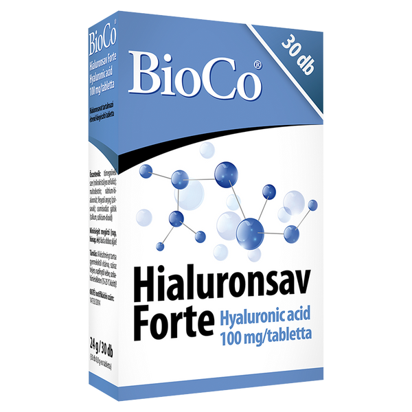 BioCo Hialuronsav Forte tabletta 30 db - Kép 5