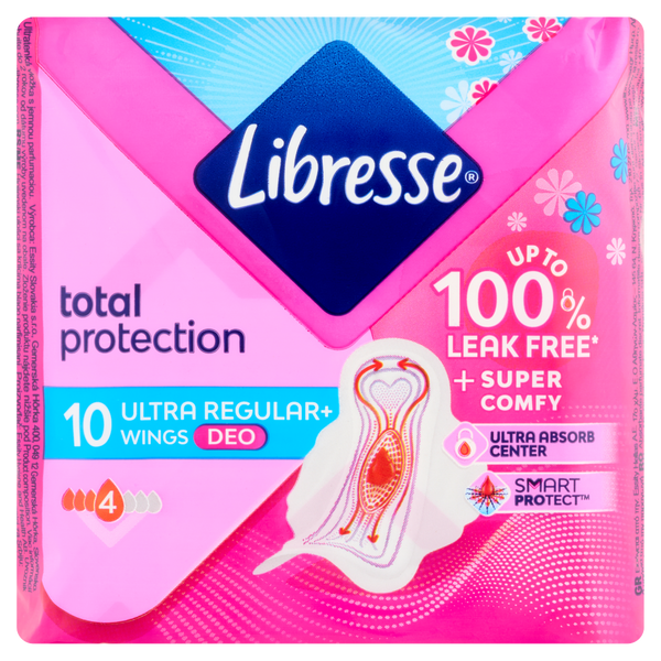 Libresse Ultra Normál Wing tisztasági betét 10 db - Kép 2