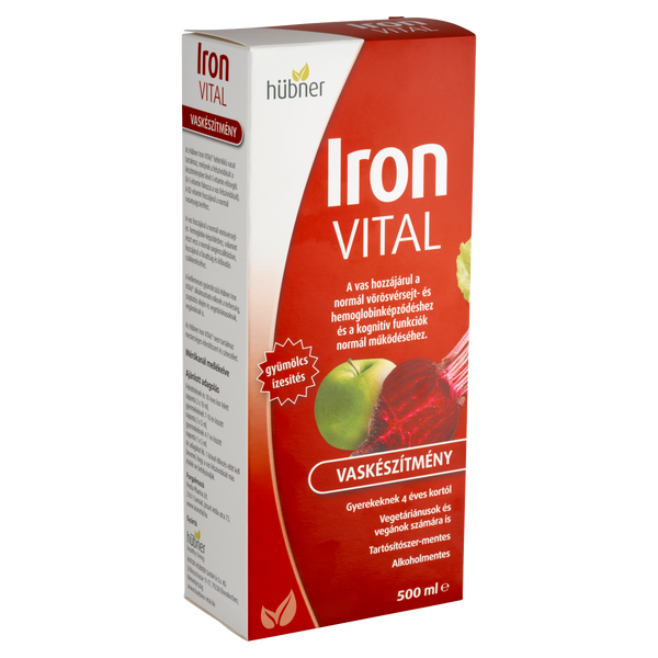 Hübner IronVital vaskészítmény vitaminokkal 500ml - Kép 1
