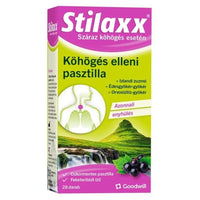 Stilaxx pasztilla köhögés ellen 28 db - Kép