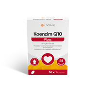 LIVSANE Koenzim Q10 Plusz lágy kapszula 30 db - Kép