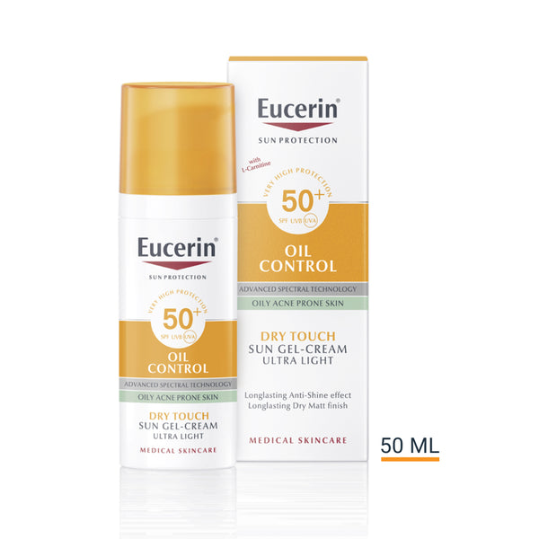 Eucerin Sun Oil Control napozó gél-krém arcra SPF50+ 50ml - Kép 6