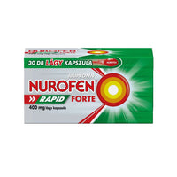 Nurofen Rapid Forte 400 mg lágy kapszula 30 db - Kép