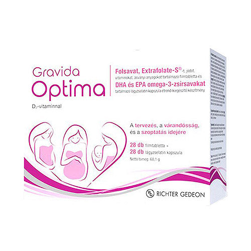 Gravida Optima filmtabletta+kapszula 2x28 db - Kép