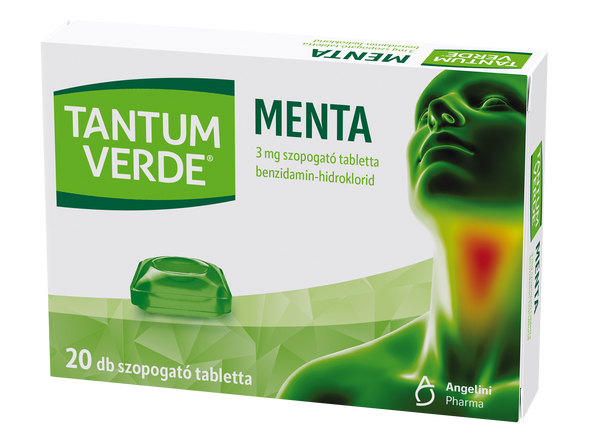 Tantum Verde menta 3mg szopogató tabletta 20 db - Kép 4
