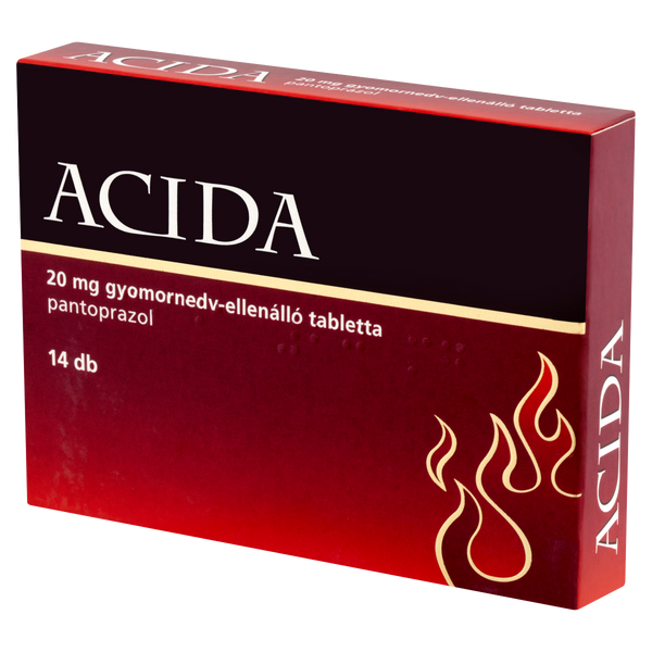 ACIDA 20 mg gyomornedv-ellenálló tabletta 14 db - Kép 4