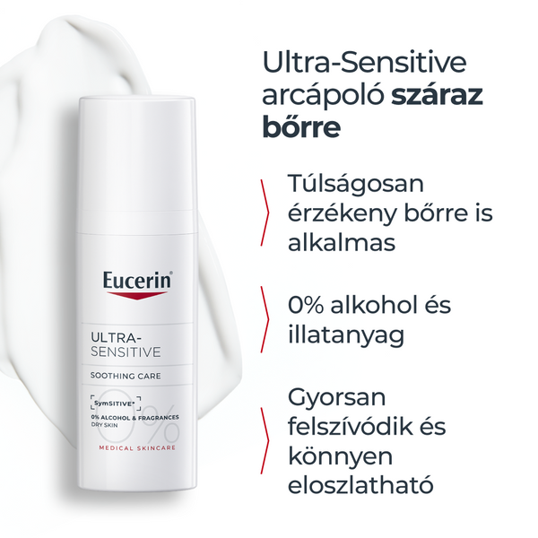 Eucerin UltraSensitive arcápoló száraz bőrre 50ml - Kép 9