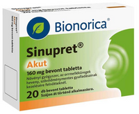 Sinupret Akut 160 mg bevont tabletta 20 db - Kép