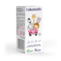 Lokomotiv B-vitaminokat, kamillát és gyömbért tartalmazó étrend-kiegészítő csepp 30ml - Kép