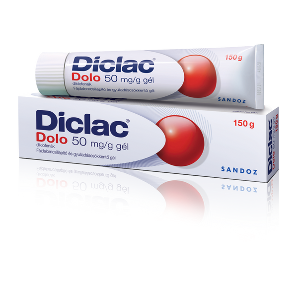 Diclac Dolo 50 mg/g gél 150g - Kép