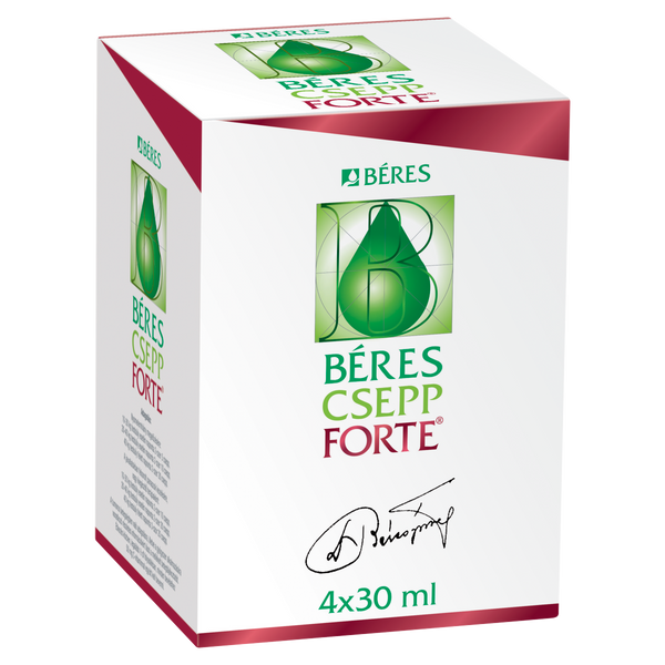 Béres Csepp Forte belsőleges oldatos cseppek 4x30ml - Kép 5