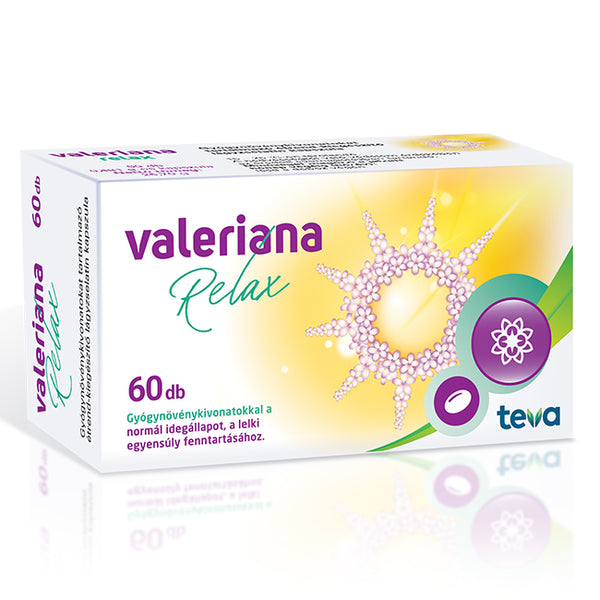 Valeriana Relax Gyógynövénykivonat kapszula 60 db - Kép 2