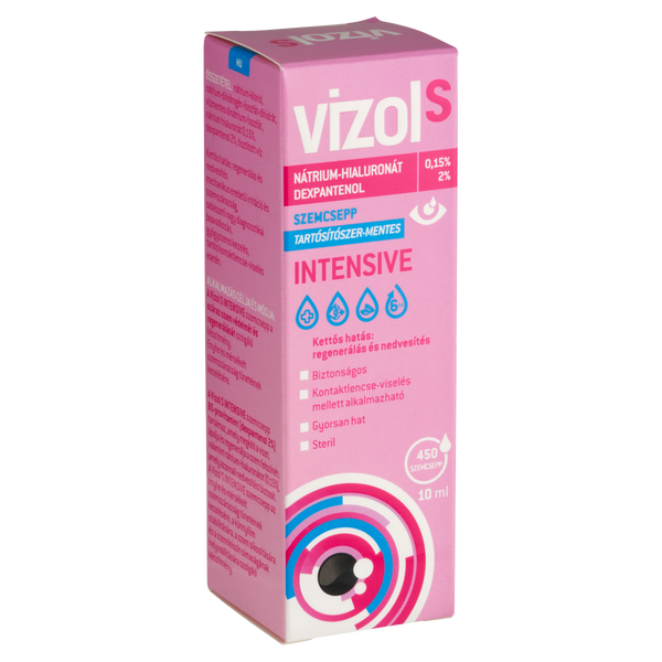 Vizol S Intensive szemcsepp 10ml - Kép 2