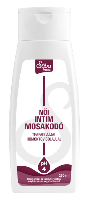 Sába Intim Női mosakodó teafaolajjal és homoktövisolajjal 250ml kép