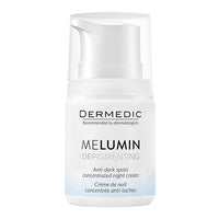 DERMEDIC Melumin pigmentfoltok elleni koncentrált anti-aging éjszakai krém 50ml - Kép