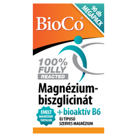 BioCo Magnézium-biszglicinát + bioaktív B6 Megapack 90 db - Kép